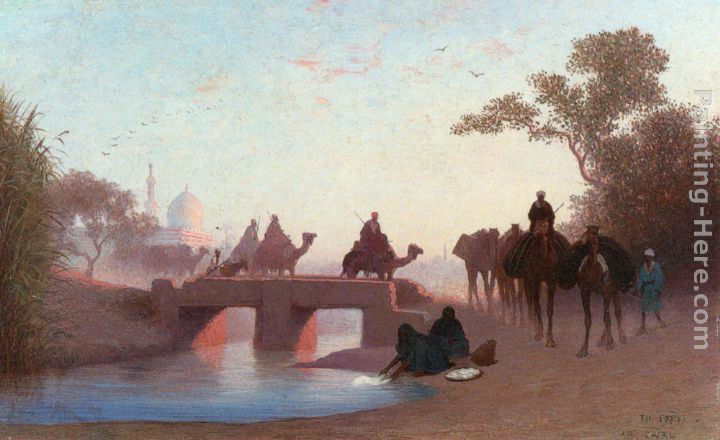 Charles Theodore Frere Environs du Caire